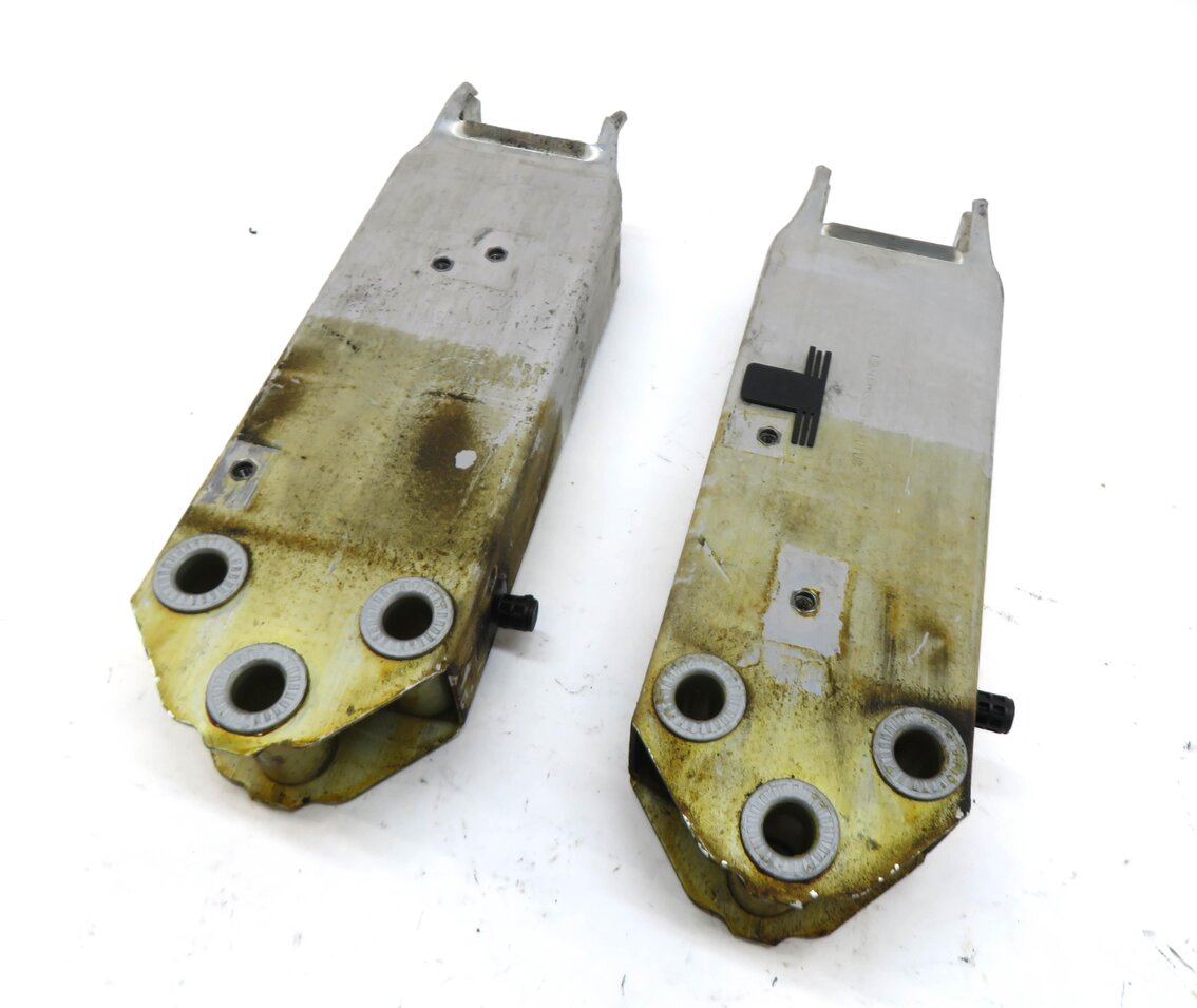 BMW 7 SERIES (F01) FRONT LEFT & RIGHT BUMPER IMPACT REINFORCEMENT BRACKET SET/2