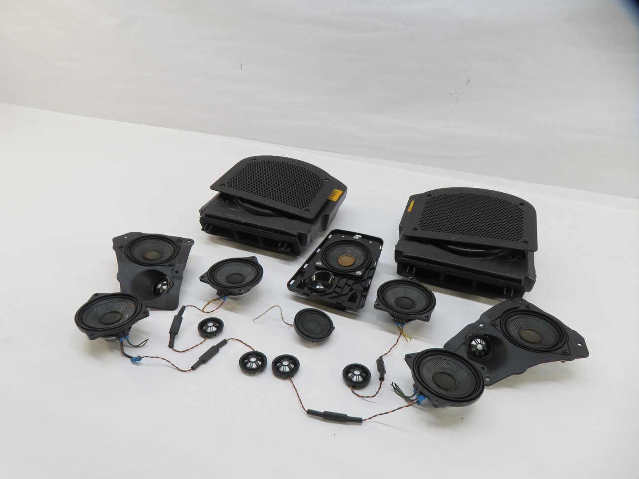 2012 BMW 740Li (F01) FRONT REAR LEFT RIGHT DOOR DASH TRUNK SPEAKER SET/14