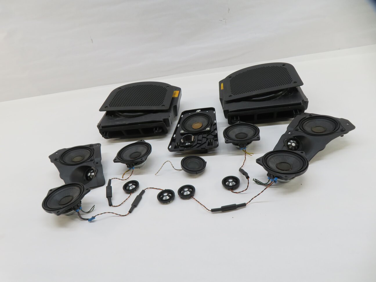 Thumbnail 2: 2012 BMW 740Li (F01) FRONT REAR LEFT RIGHT DOOR DASH TRUNK SPEAKER SET/14