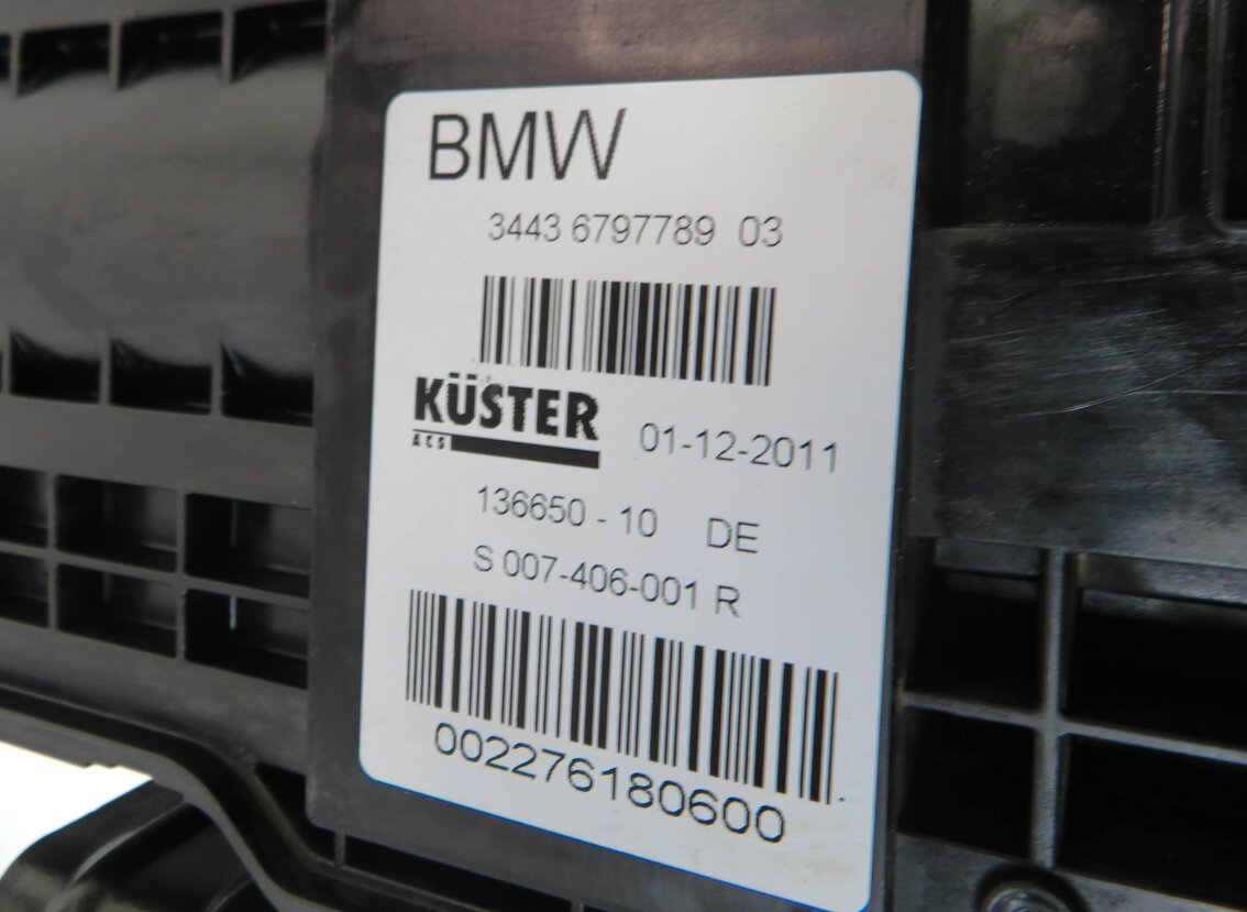 Thumbnail 5: 2012 BMW 740Li (F01) EMERGENCY HILL PARKING BRAKE ACTUATOR w/ CABLE 34436797789