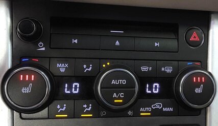 Thumbnail 2: 12-13 RANGE ROVER EVOQUE (L538) HEATER A/C TEMPERATURE CONTROL w/ HEATED SEAT