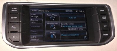 Thumbnail 1: 2012-2013 RANGE ROVER EVOQUE (L538) RADIO STEREO MEDIA NAVIGATION TOUCH SCREEN