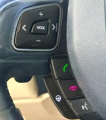 Thumbnail 2: 2013 RANGE ROVER EVOQUE (L538) LEFT STEERING WHEEL PHONE MODE SWITCH BUTTON