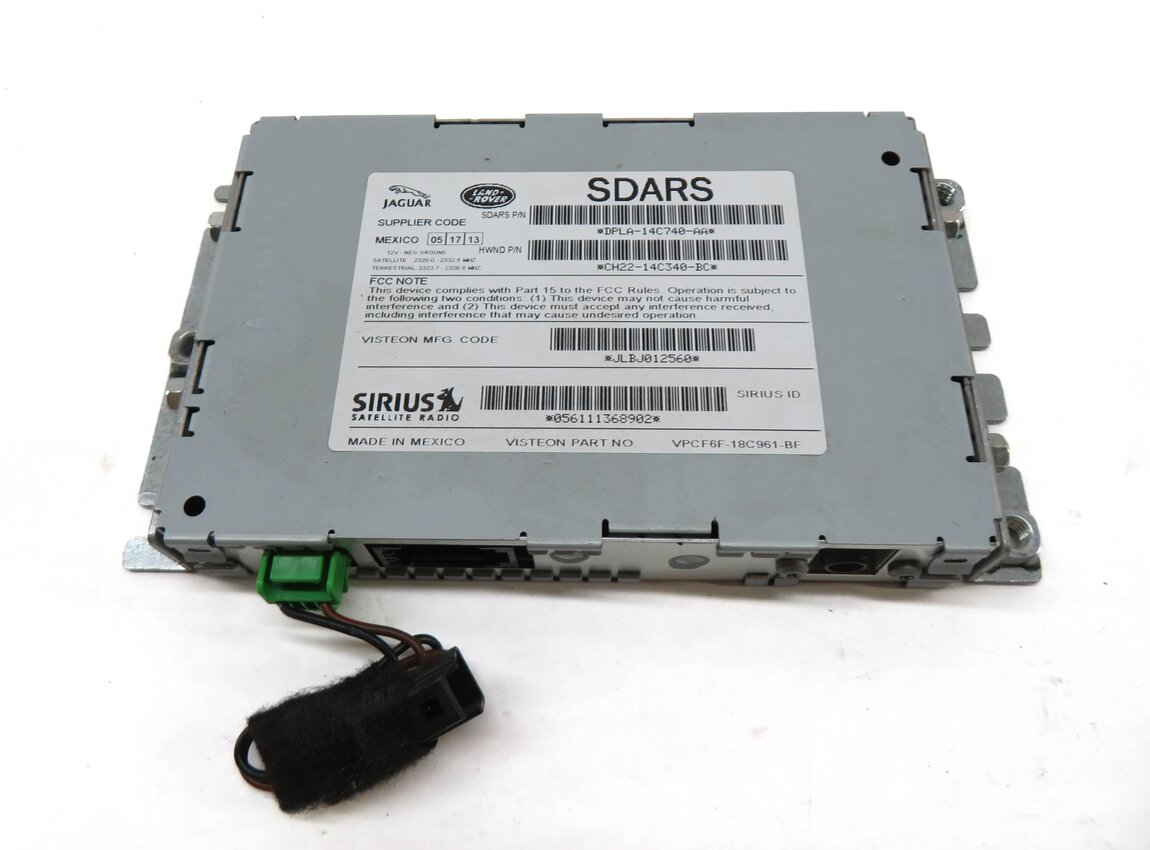 Thumbnail 2: 13-19 DISCOVERY SPORT LR4 RANGE ROVER SPORT EVOQUE - SIRIUS SATELLITE RECEIVER