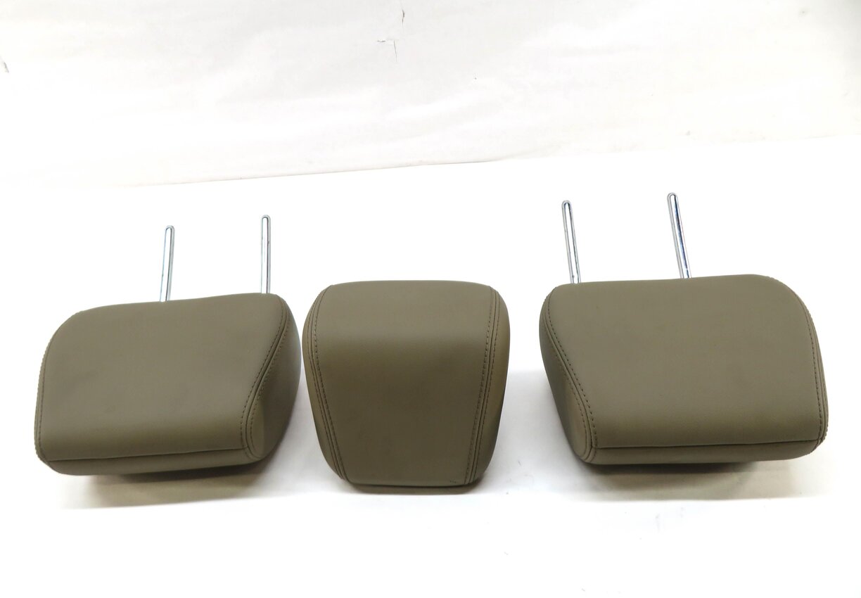 Thumbnail 3: 2013 RANGE ROVER EVOQUE (L538) REAR SEAT LEFT CENTER RIGHT HEADREST SET ALMOND