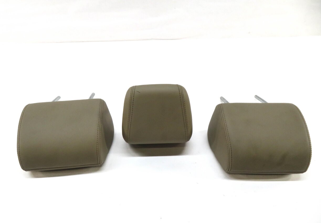 Thumbnail 4: 2013 RANGE ROVER EVOQUE (L538) REAR SEAT LEFT CENTER RIGHT HEADREST SET ALMOND