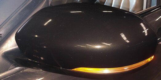 Thumbnail 2: 2012-2013 RANGE ROVER EVOQUE (L538) LEFT - HEATED P-FOLD DOOR MIRROR (HAVANNA)