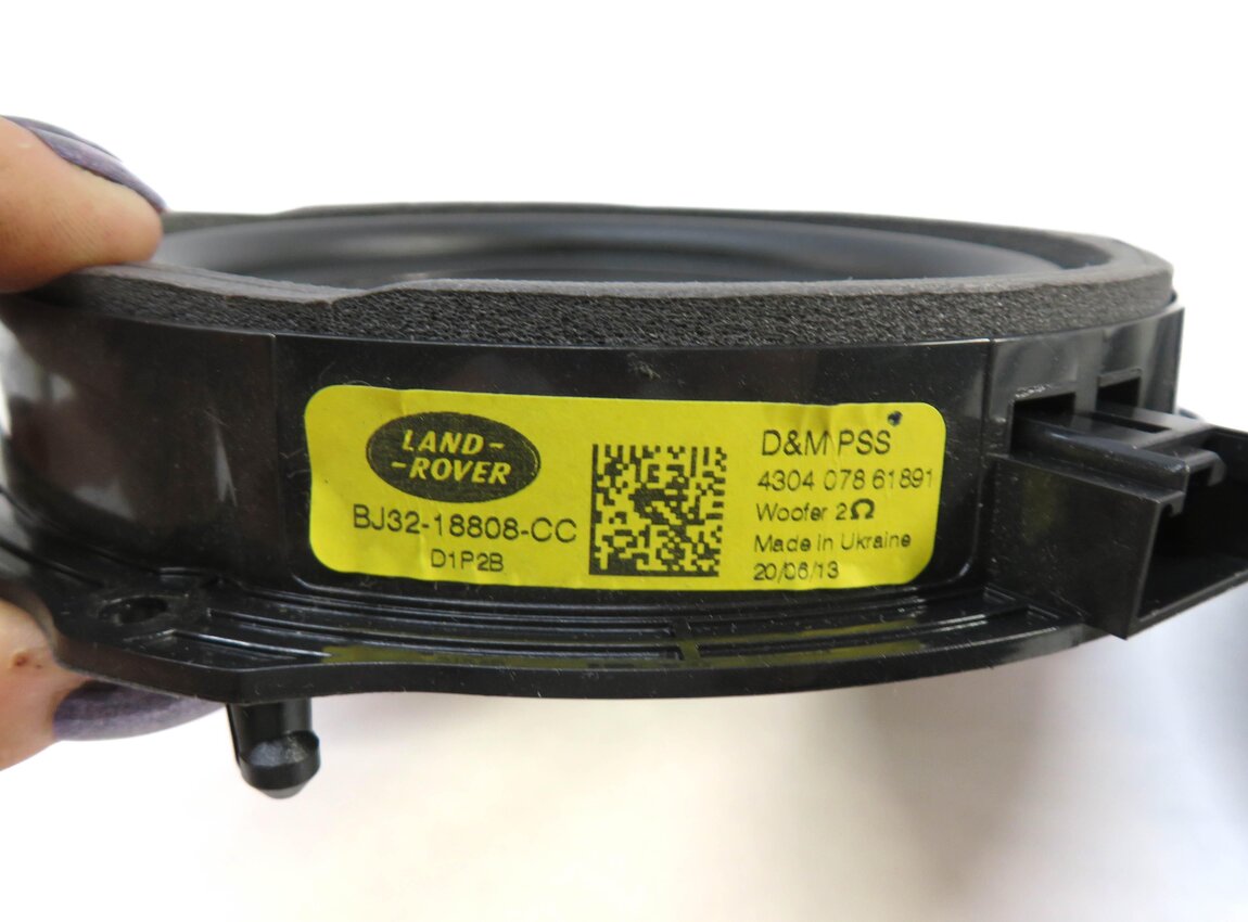 Thumbnail 8: 2013 RANGE ROVER EVOQUE (L538) RADIO STEREO SUB SUBWOOFER TWEETER SPEAKER SET