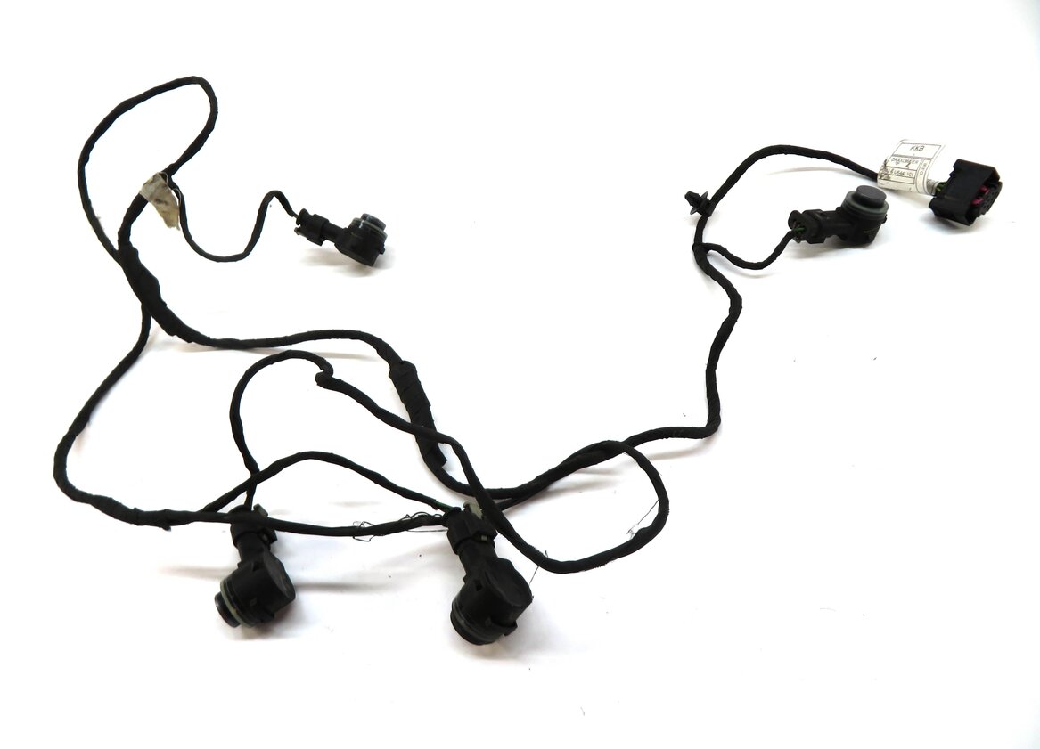 Thumbnail 2: 2015 BMW X5 (F15) REAR PDC PARK DISTANCE SENSOR SET w/ HARNESS (SPACE GRAY A52)