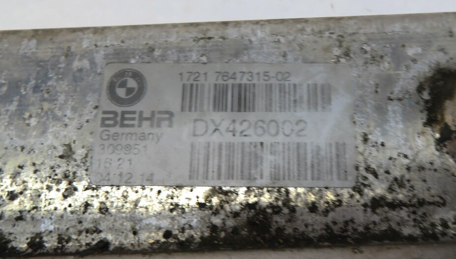 Thumbnail 5: 2014-2019 BMW X5 X6 (F15 F16) A/T AUTOMATIC TRANSMISSION OIL COOLER