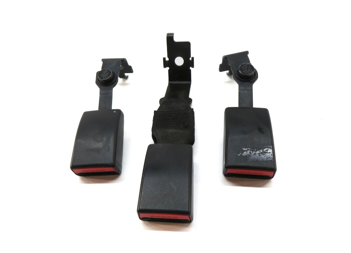 Thumbnail 2: 2015 BMW X5 (F15) REAR SEAT LEFT CENTER RIGHT SEATBELT BUCKLE RECEIVER SET