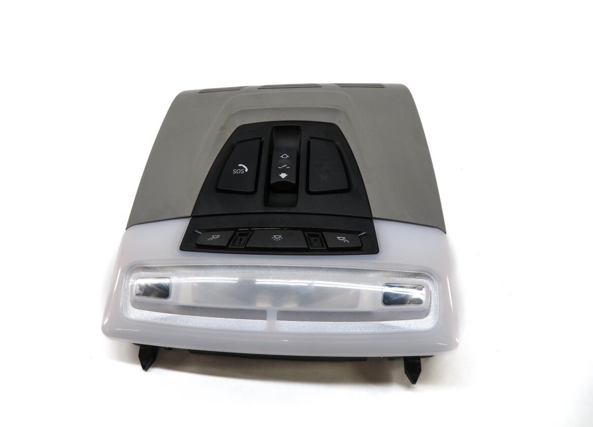 Thumbnail 2: 2015 BMW X5 (F15) FRONT DOMELIGHT MAP READING COURTESY DOME LIGHT LAMP (GRAY)