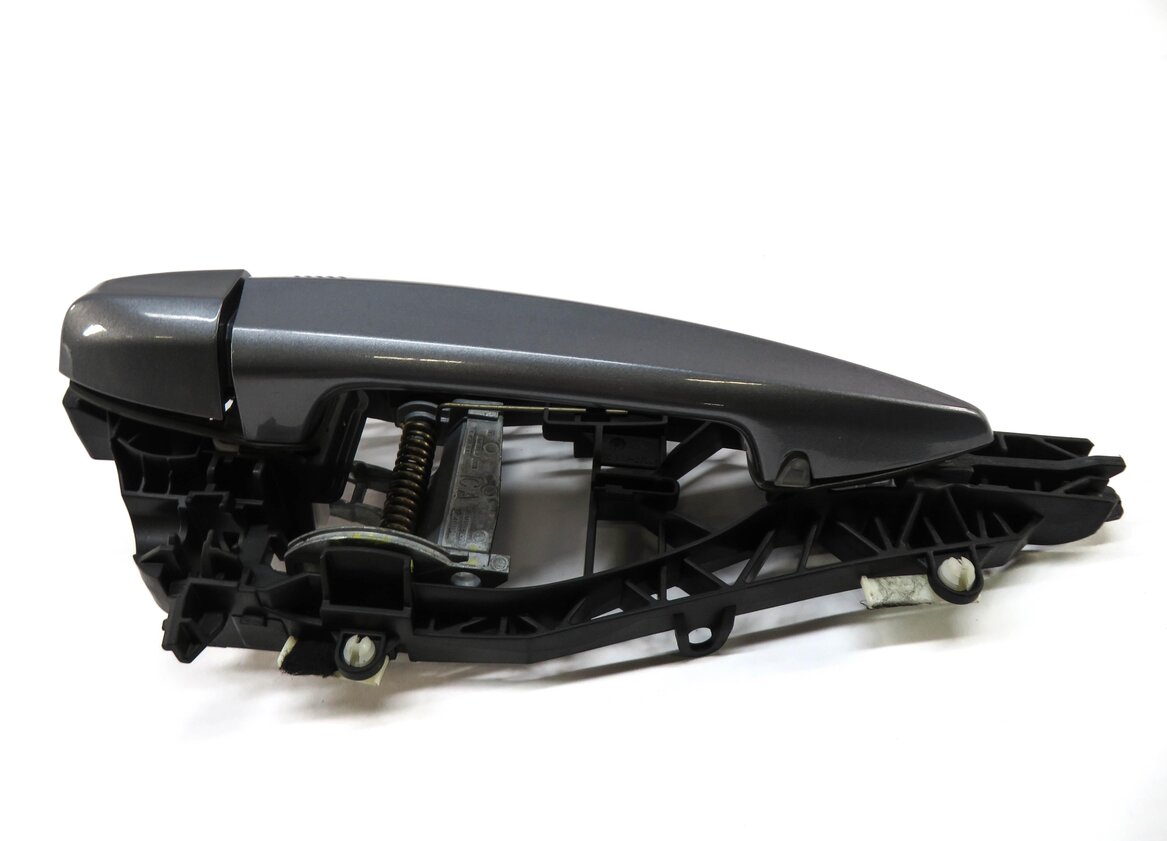 Thumbnail 3: 14-21 BMW X1 X2 X5 X6 (F15 F16 F39 F48) RIGHT FRONT COMFORT DOOR HANDLE (GRAY)