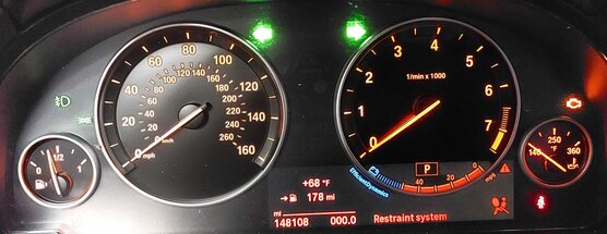Thumbnail 2: 2014-2017 BMW 528i 535i 550i X3 X4 X5 (F10 F15 F25 F26) SPEEDOMETER GAUGE (148k)