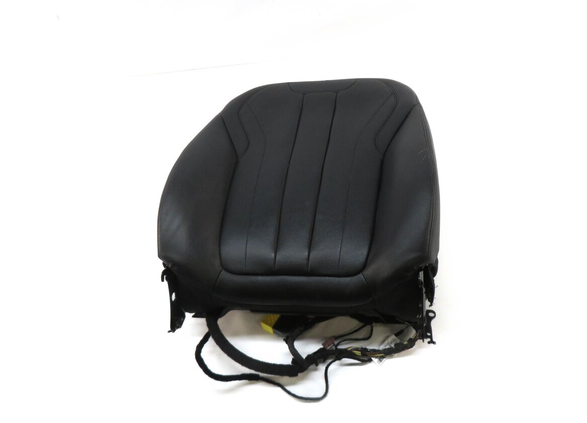 Thumbnail 2: 2015 BMW X5 (F15) RIGHT FRONT PASSENGER UPPER TOP HEATED SEAT CUSHION (BLACK)