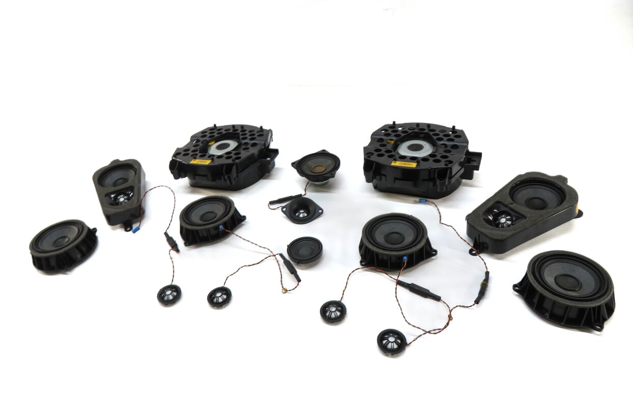 2015 BMW X5 (F15) HARMAN KARDON SUB SUBWOOFER TWEETER SPEAKER SET-17