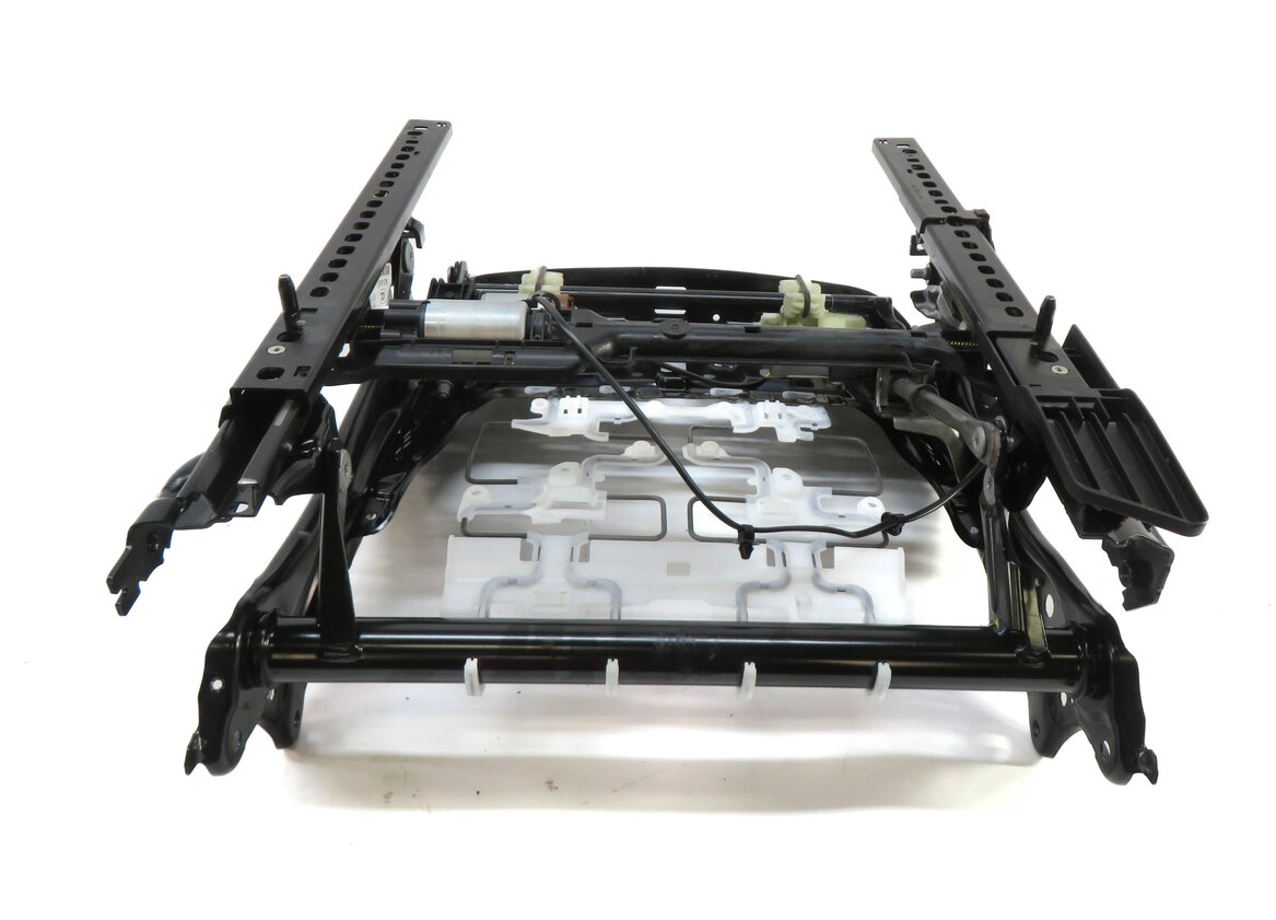 Thumbnail 4: 14-18 BMW X5 (F15) RIGHT FRONT PASSENGER 10-WAY STANDARD SEAT TRACK w/ MOTORS