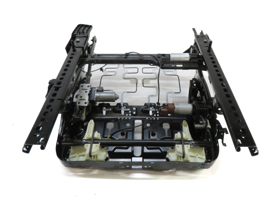 Thumbnail 5: 14-18 BMW X5 (F15) RIGHT FRONT PASSENGER 10-WAY STANDARD SEAT TRACK w/ MOTORS