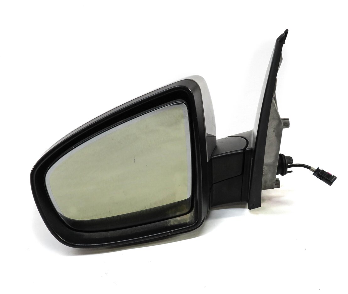 2010-2013 BMW X5 (E70) LEFT P-FOLD AUTODIM CAMERA HEATED DOOR MIRROR (SILVER)