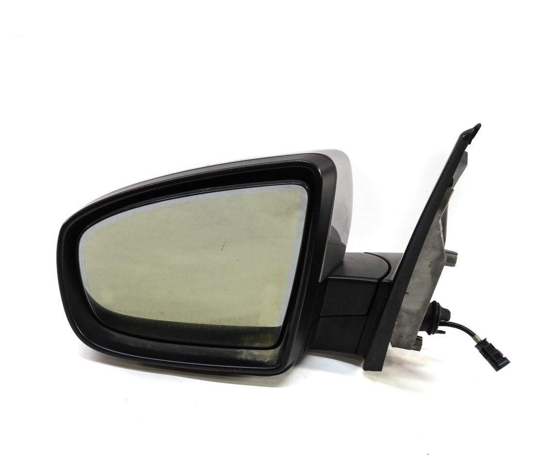 Thumbnail 3: 2010-2013 BMW X5 (E70) LEFT P-FOLD AUTODIM CAMERA HEATED DOOR MIRROR (SILVER)