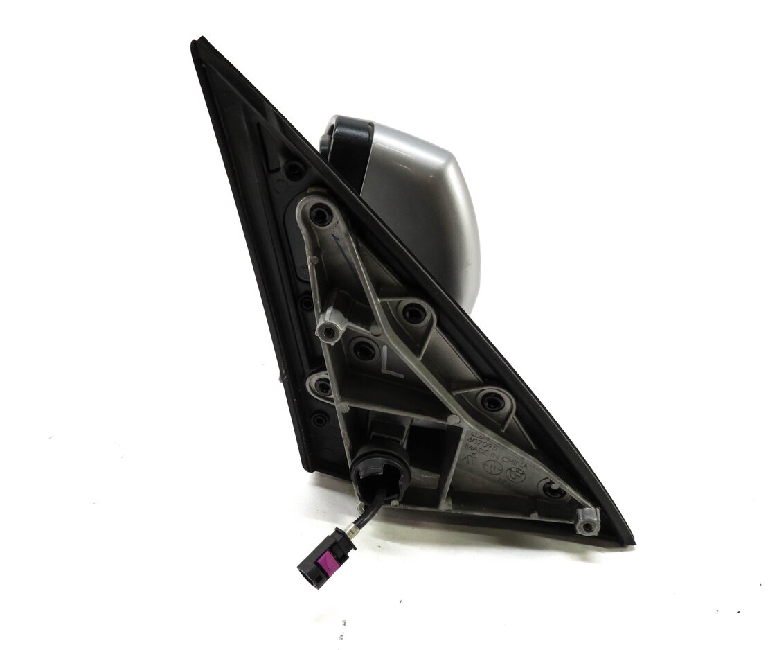 Thumbnail 4: 2010-2013 BMW X5 (E70) LEFT P-FOLD AUTODIM CAMERA HEATED DOOR MIRROR (SILVER)