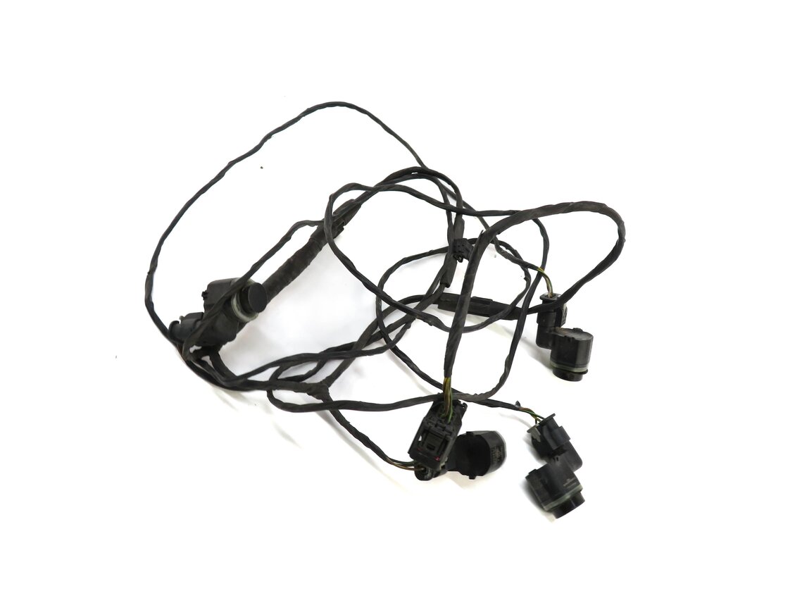 Thumbnail 2: 2012 BMW X5 (E70) REAR PDC PARK DISTANCE SENSOR SET w/ HARNESS (TITANIUM SILVER)