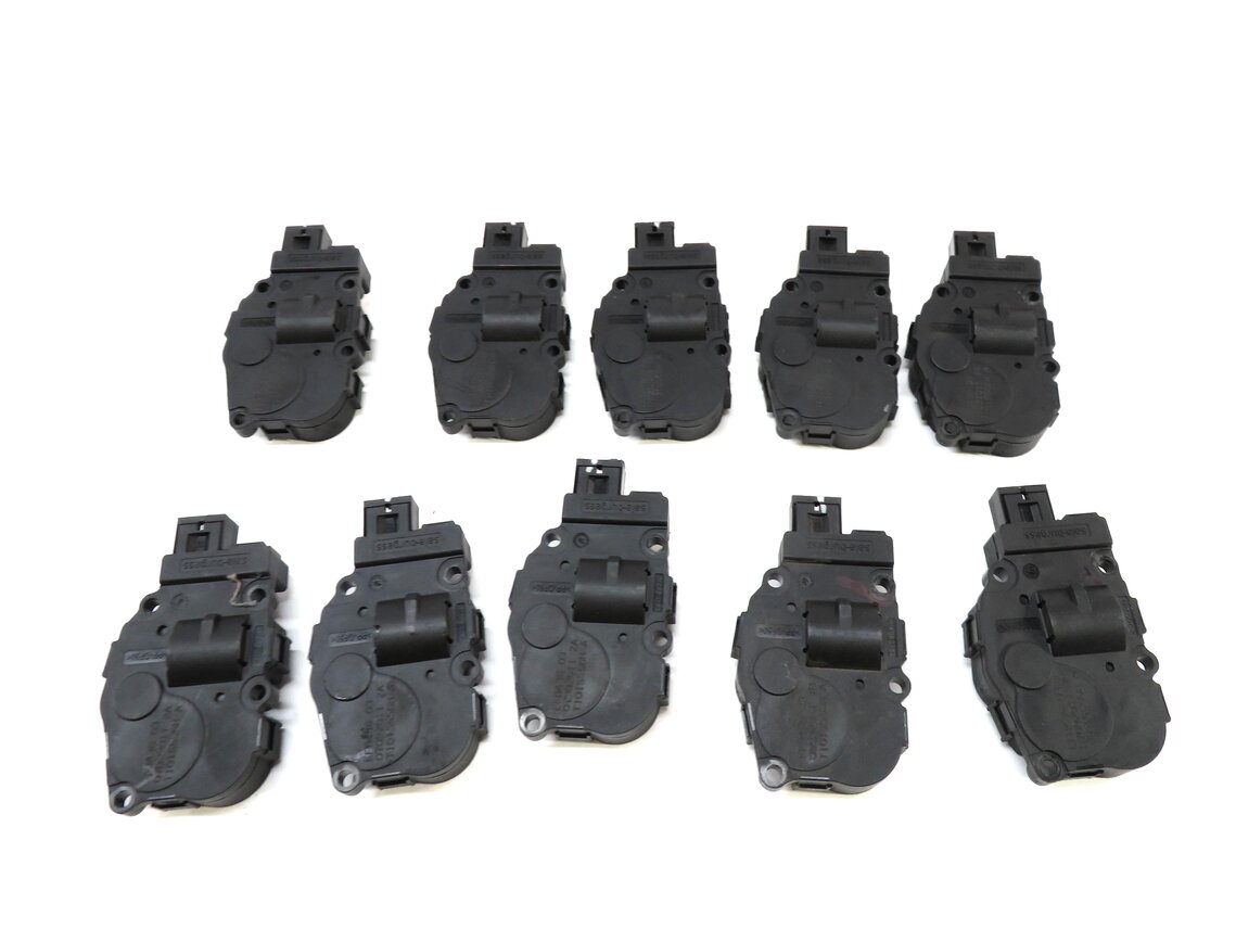 Thumbnail 3: 2012 BMW X5 (E70) FRONT HEATER A/C AIR BOX BLEND DOOR ACTUATOR MOTOR SET-10