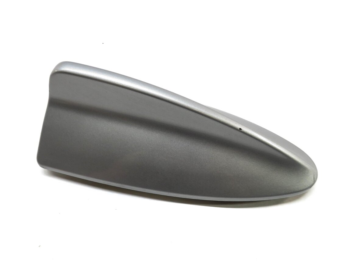 2012 BMW X5 (E70) RADIO STEREO SHARK FIN ANTENNA COVER TRIM (TITANIUM SILVER)