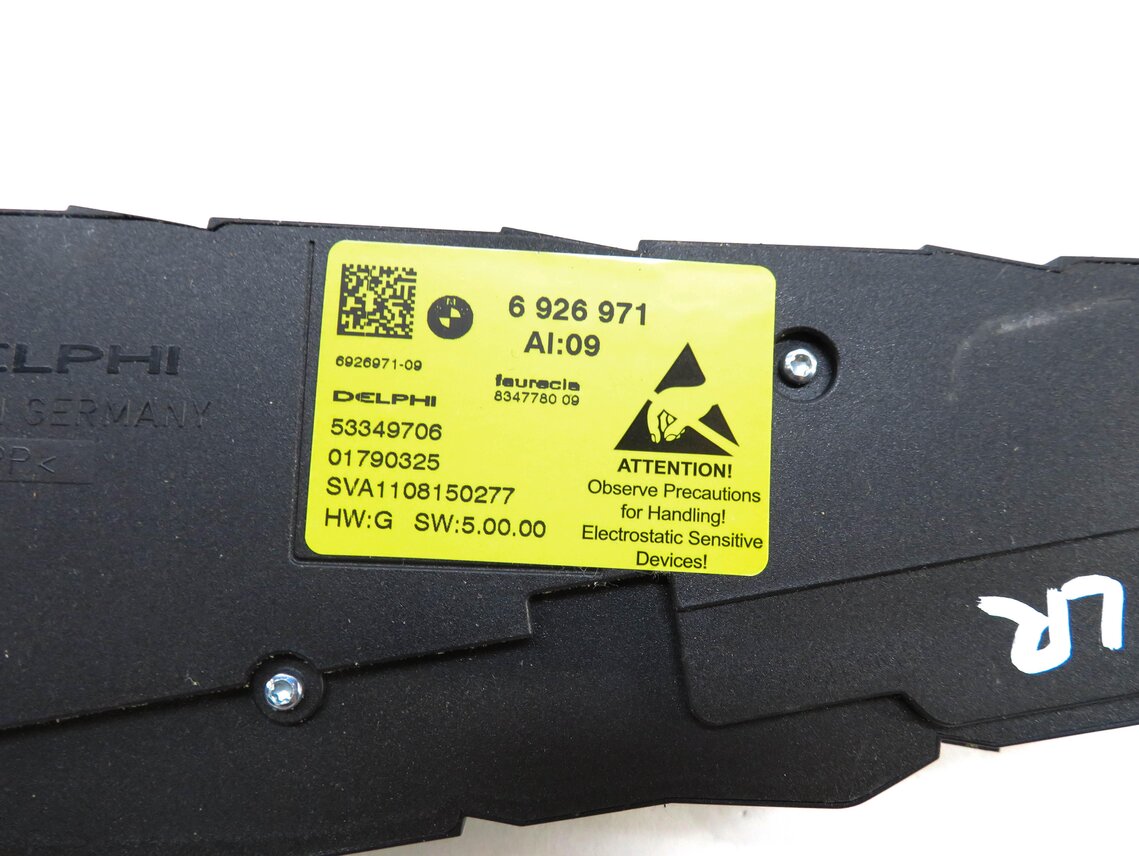 Thumbnail 5: 2012 BMW X5 (E70) LEFT FRONT DRIVER MEMORY SEAT ADJUSTMENT SWITCH BUTTON