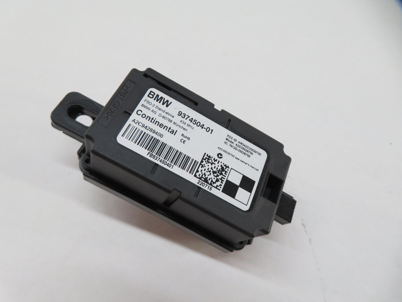 14-20 BMW F15 F16 F22 F30 F32 F33 F36 F85 F86 F87 REMOTE RADIO RECEIVER MODULE