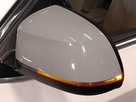 Thumbnail 2: 2014-2016 BMW X5 (F15) LEFT - PFOLD HEATED MEMORY AUTODIM DOOR MIRROR (WHITE)
