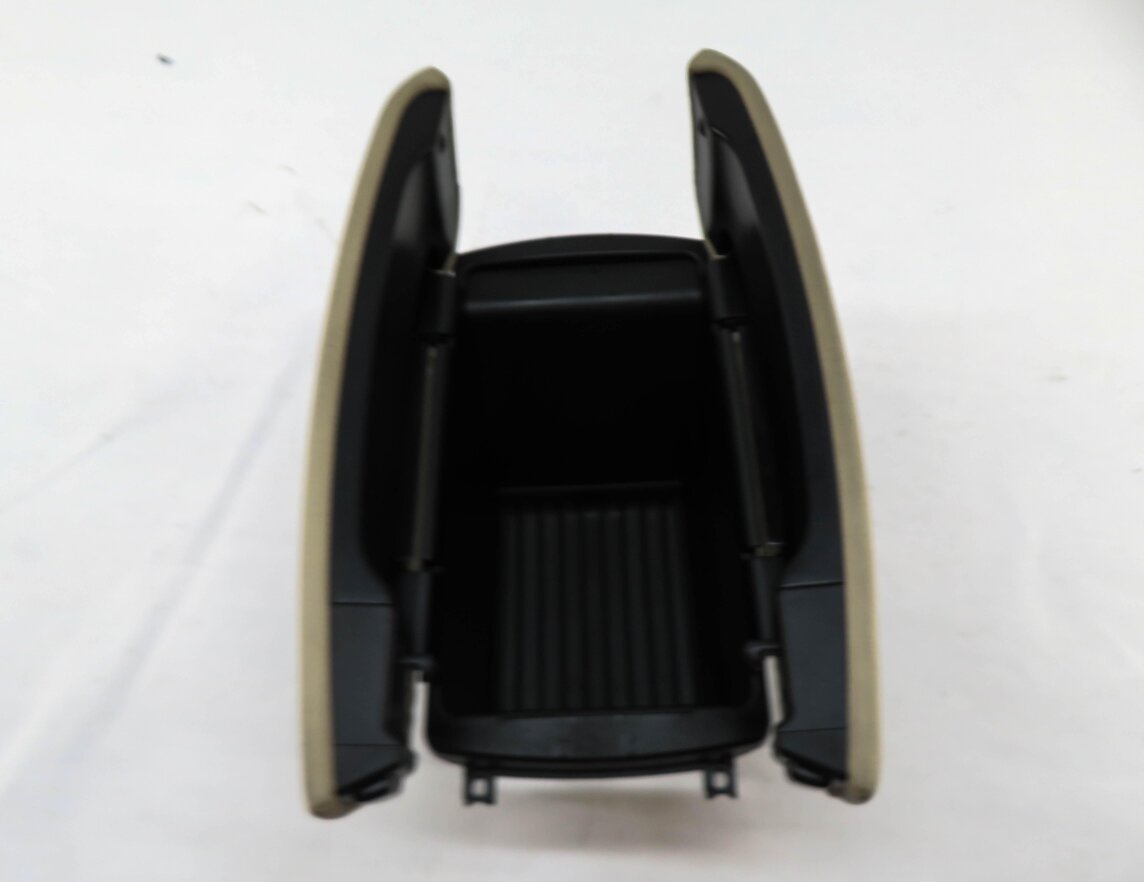 Thumbnail 6: 2014-2019 BMW X5 X6 (F15 F16) FRONT CENTER CONSOLE ARM REST COMPARTMENT (BEIGE)