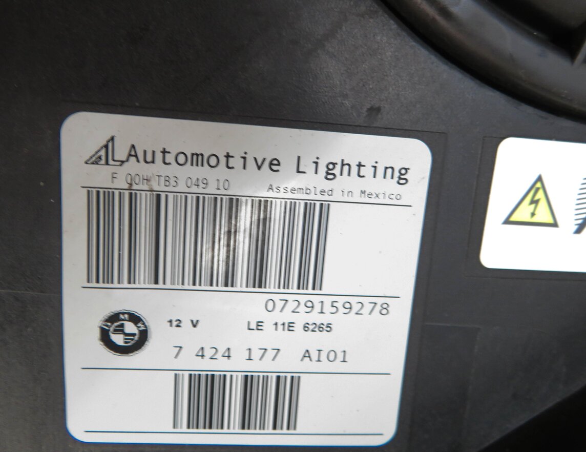 Thumbnail 8: 2014-2019 BMW X5 X6 X5M X6M (F15 F16 F85 F86) LEFT XENON HID ADAPTIVE HEADLIGHT