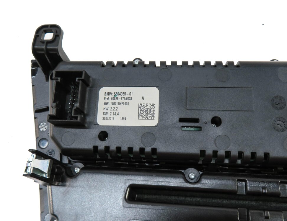 Thumbnail 6: 2014-2018 BMW X5 (F15 F85) FRONT HEATER A/C TEMPERATURE CLIMATE CONTROL PANEL