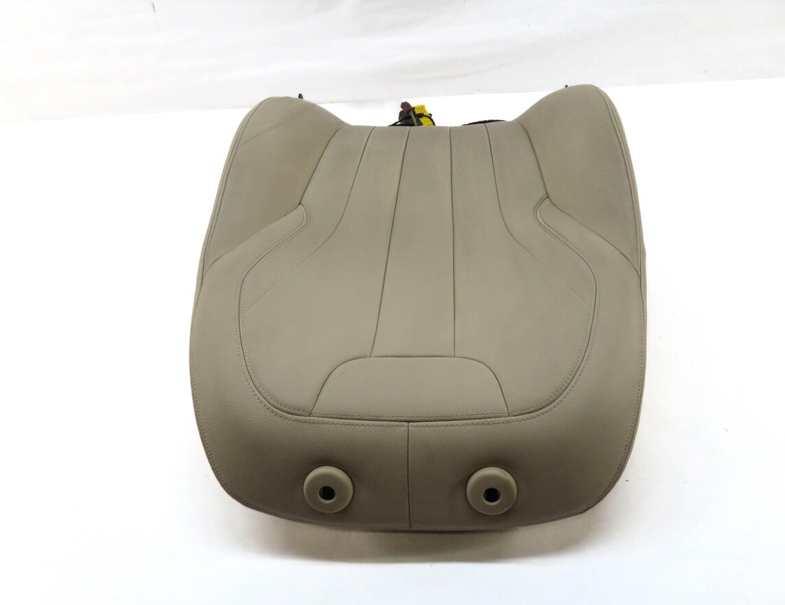 Thumbnail 3: 2016 BMW X5 (F15) LEFT FRONT DRIVER UPPER TOP HEATED SEAT CUSHION (BEIGE)