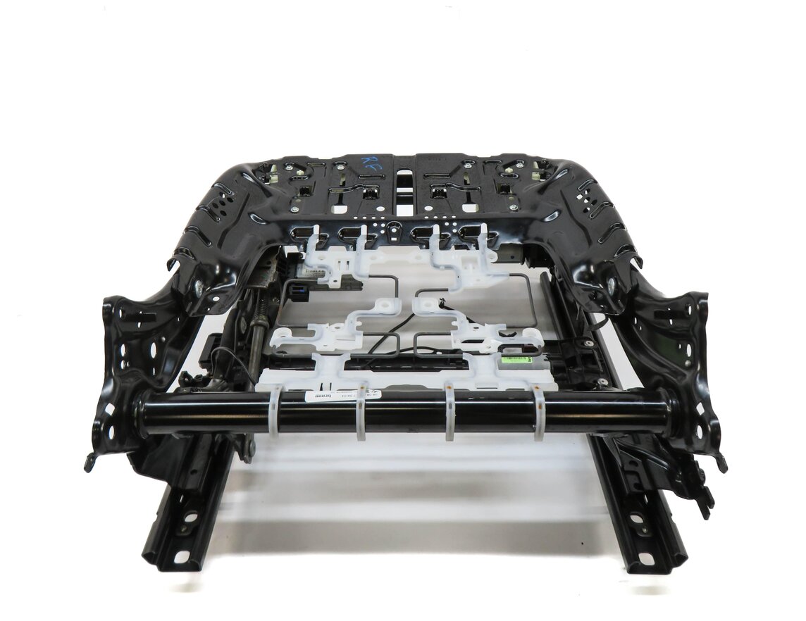 Thumbnail 2: 14-18 BMW X5 (F15) RIGHT FRONT PASSENGER 10-WAY STANDARD SEAT TRACK w/ MOTORS