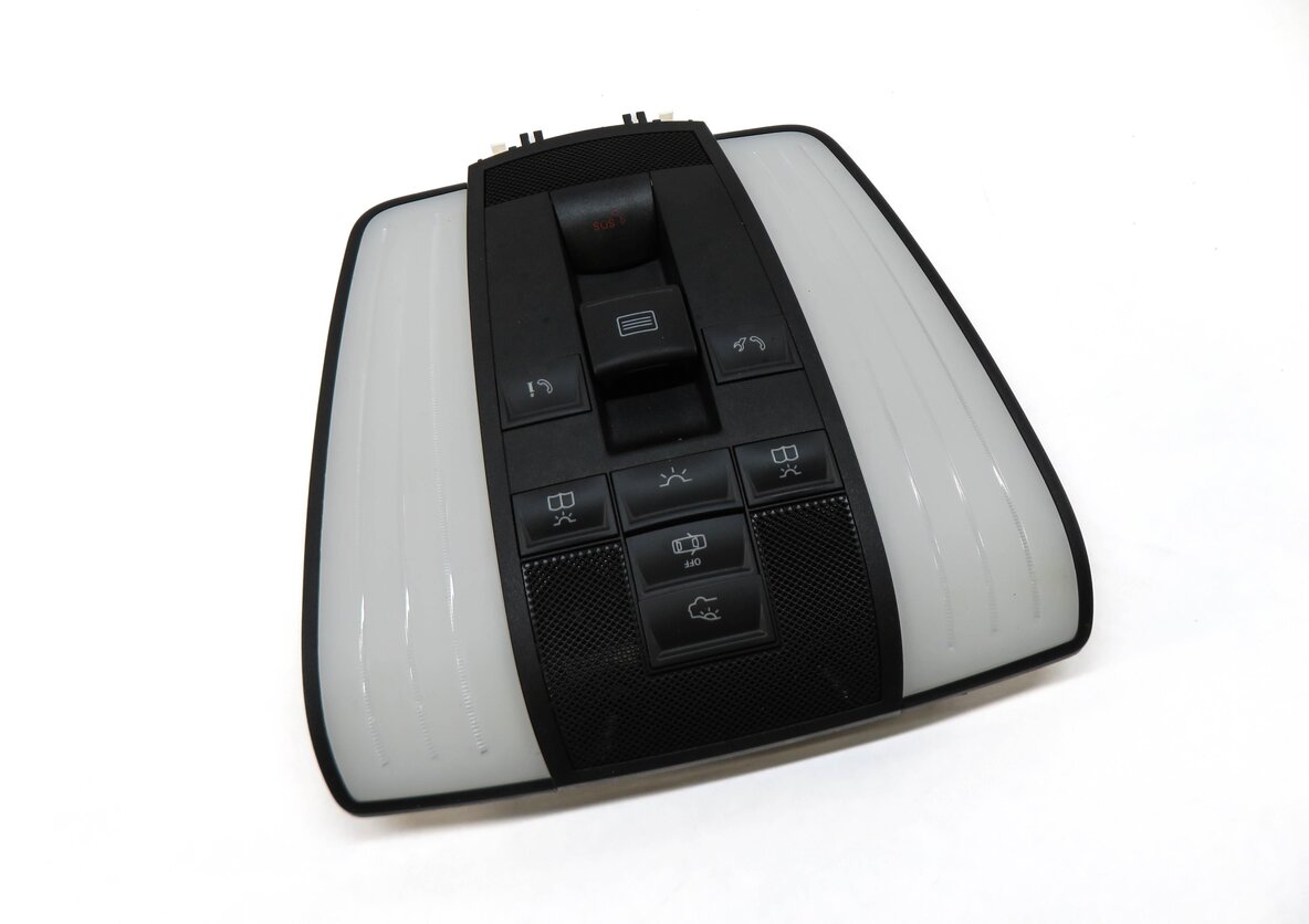 2010 MERCEDES E350 (W212) FRONT DOMELIGHT MAP READING DOME LIGHT LAMP (BLACK)