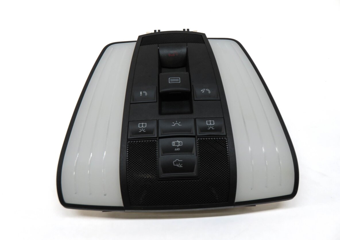 Thumbnail 2: 2010 MERCEDES E350 (W212) FRONT DOMELIGHT MAP READING DOME LIGHT LAMP (BLACK)