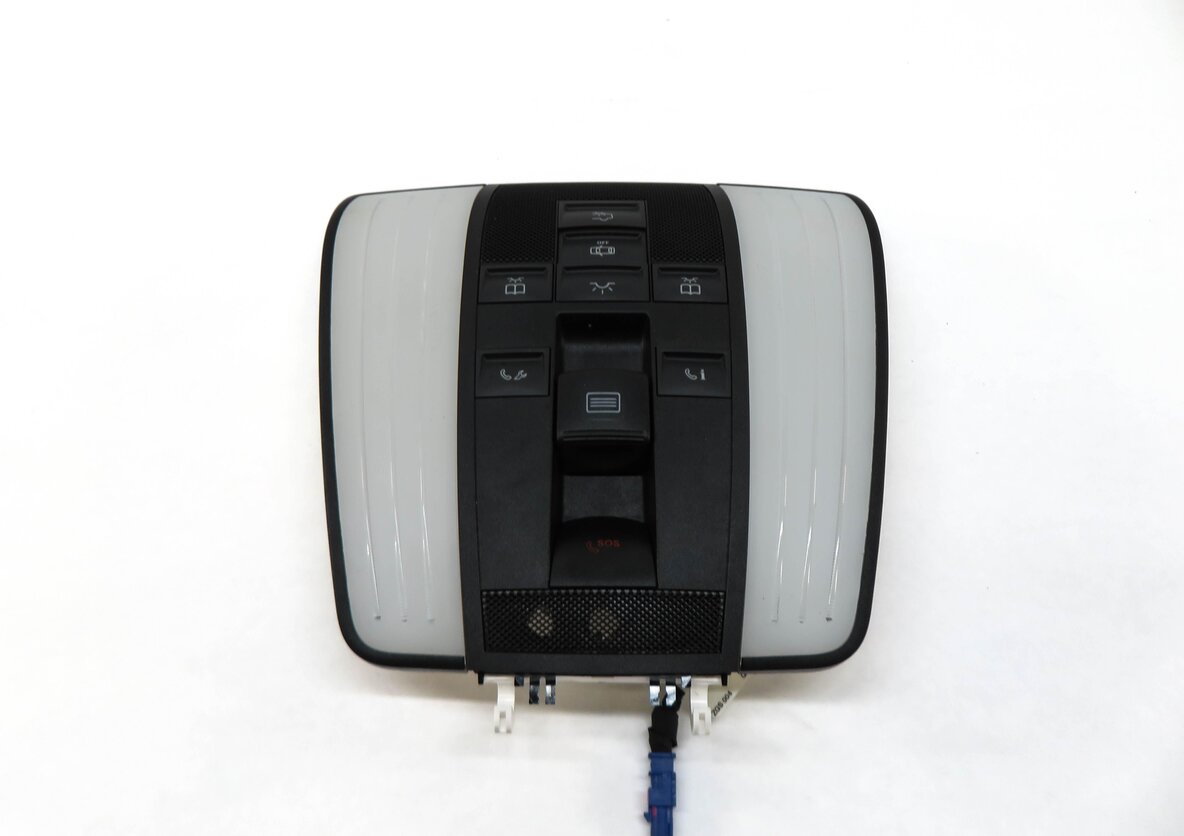 Thumbnail 3: 2010 MERCEDES E350 (W212) FRONT DOMELIGHT MAP READING DOME LIGHT LAMP (BLACK)