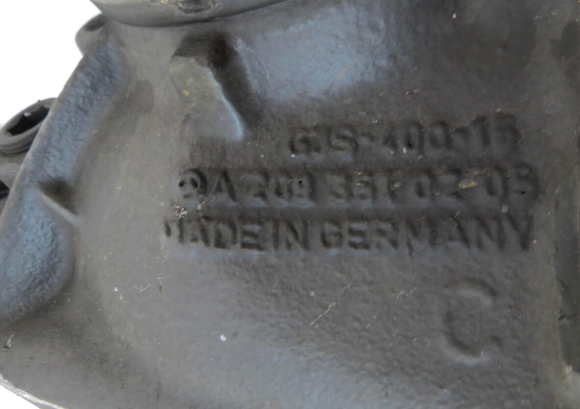 Thumbnail 6: 12-16 MERCEDES C250 C350 E350 SL400 (W204 W212 W231) RWD REAR DIFFERENTIAL 3.07