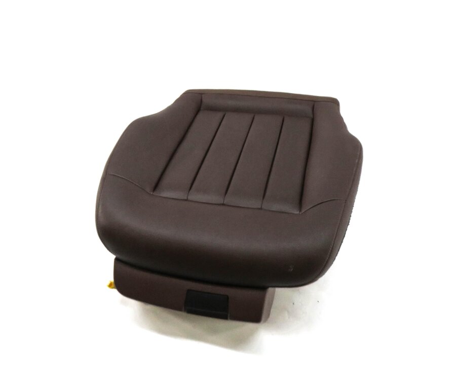 2010 MERCEDES E350 (W212) RIGHT PASSENGER LOWER BOTTOM HEATED SEAT CUSHION BROWN