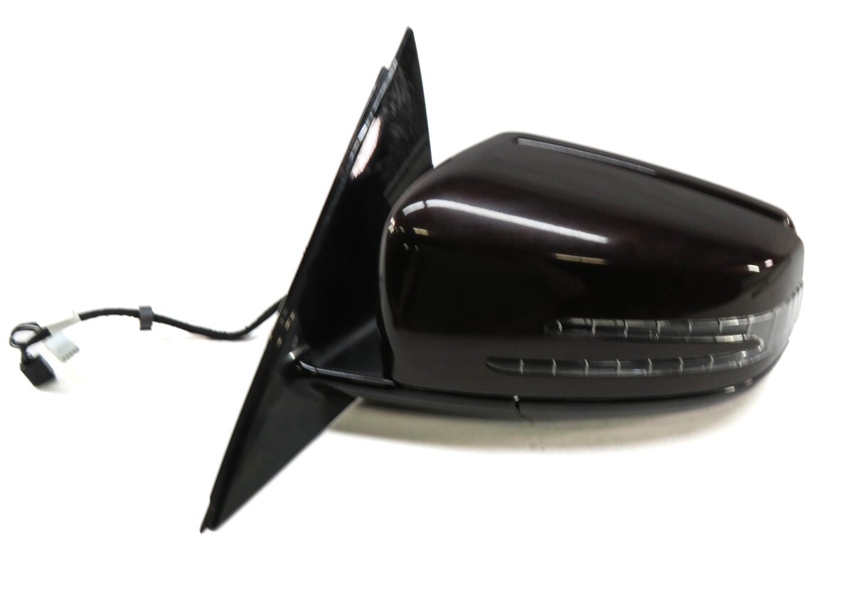 Thumbnail 4: 2010-2013 MERCEDES E-CLASS (W212) LEFT HEATED MEMORY AUTODIM DOOR MIRROR (BROWN)