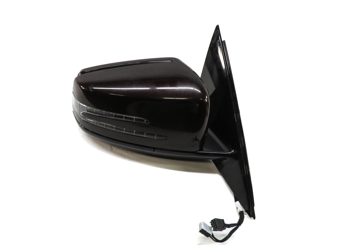 Thumbnail 4: 10-13 MERCEDES E-CLASS (W212) RIGHT HEATED MEMORY AUTODIM DOOR MIRROR (BROWN)