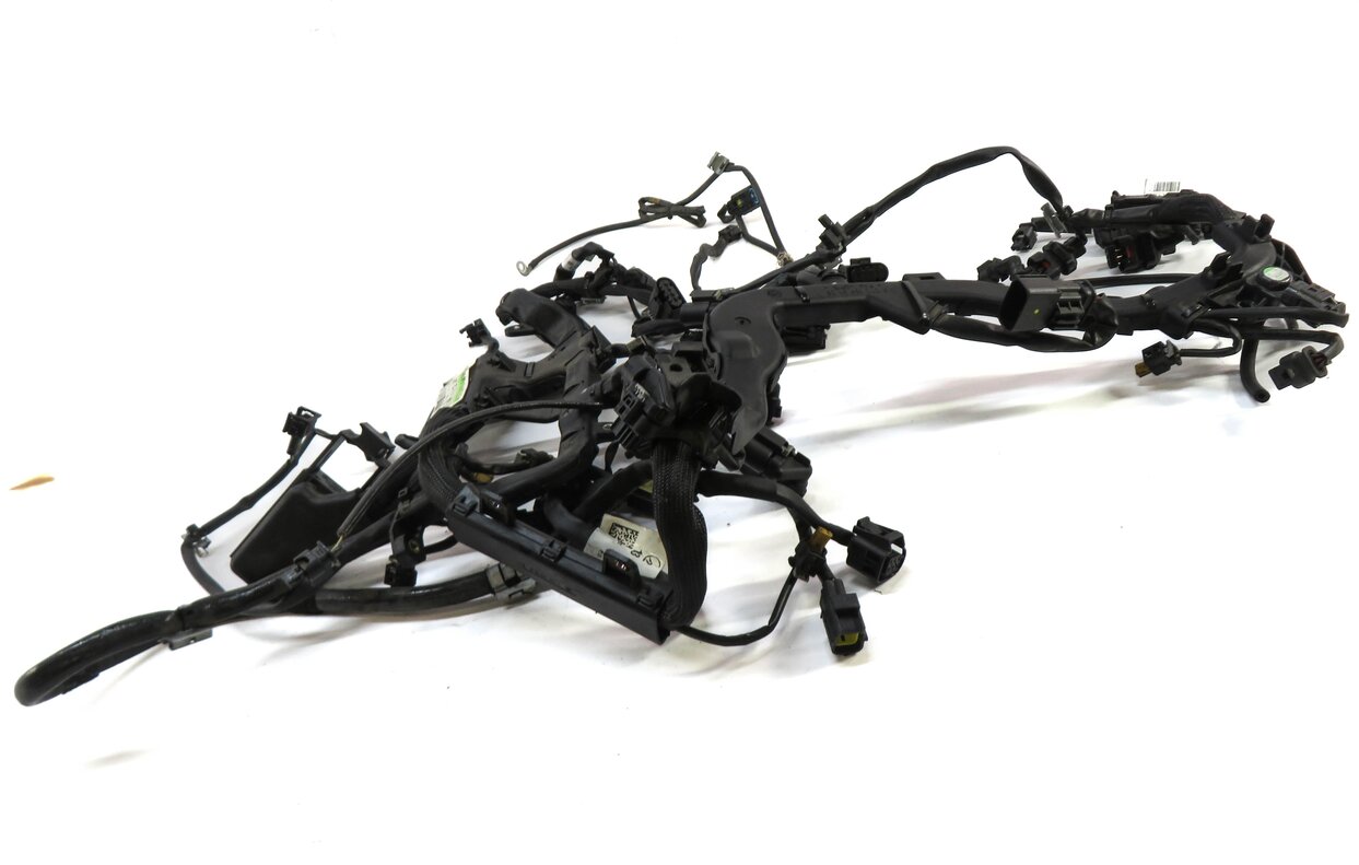 Thumbnail 2: 2010 MERCEDES E350 (W212) 3.5L V6 ENGINE WIRE WIRING HARNESS LOOM