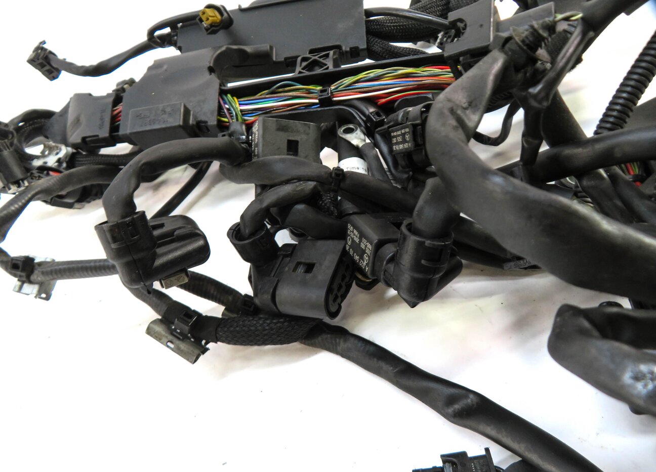 Thumbnail 7: 2010 MERCEDES E350 (W212) 3.5L V6 ENGINE WIRE WIRING HARNESS LOOM