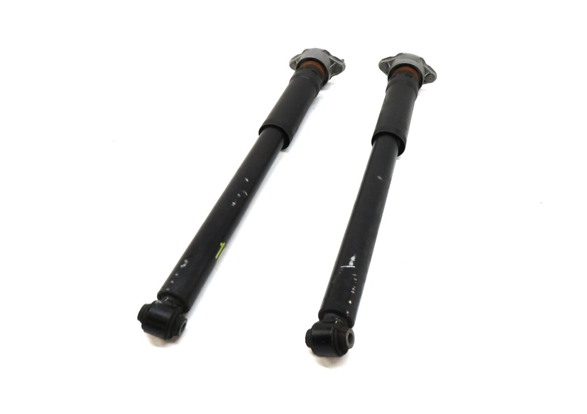 2010 MERCEDES E350 (W212) LEFT & RIGHT REAR SUSPENSION SHOCK STRUT SET-2
