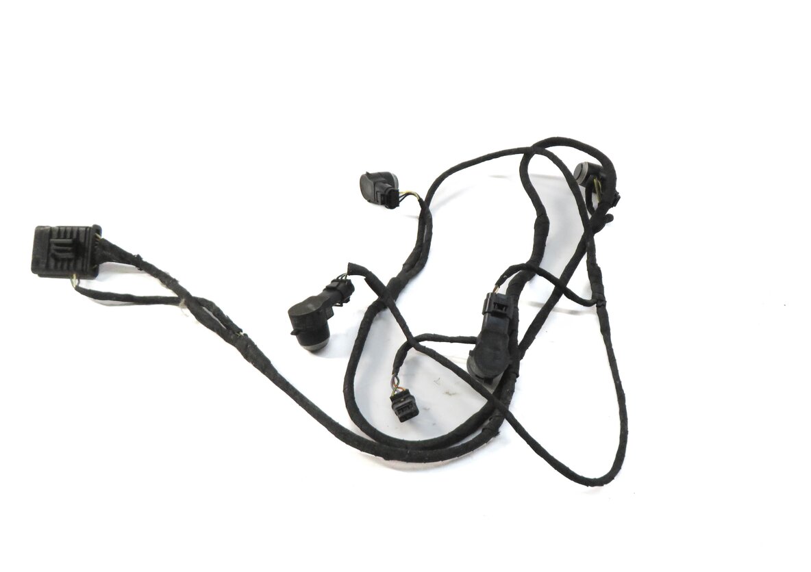 Thumbnail 2: 2010 MERCEDES E350 (W212) FRONT PDC PARK DISTANCE SENSOR SET w/ HARNESS (BROWN)