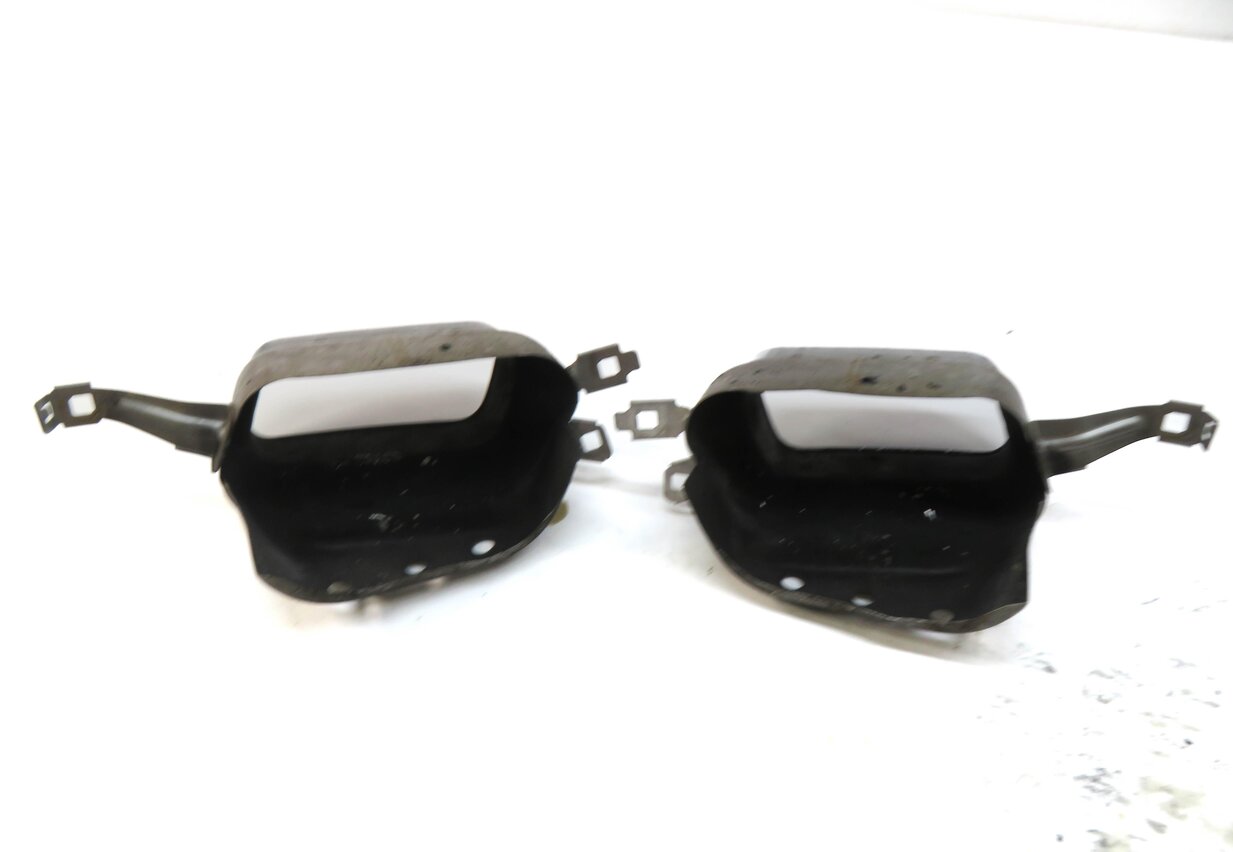 Thumbnail 4: 2013-2015 BMW 750i (F01 F02) LEFT & RIGHT REAR EXHAUST TIP SET-2
