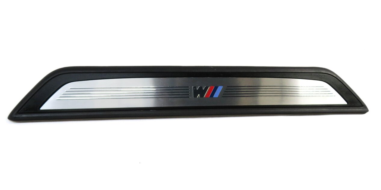 Thumbnail 2: 2013 BMW 750i (F01) FRONT & RIGHT DOOR SILL SCUFF PANEL TRIM SET ///M-SPORT