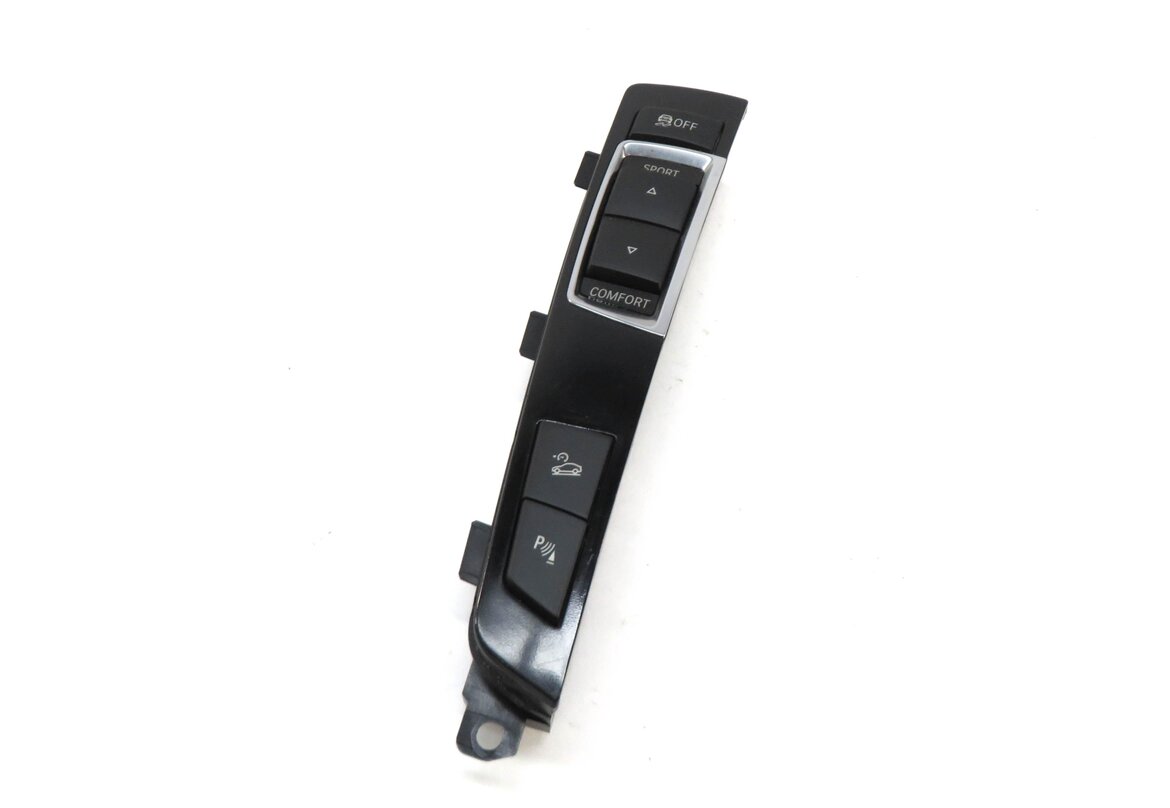 Thumbnail 1: 2013 BMW 750i (F01) SUSPENSION SPORT COMFORT PDC TRACTION CONTROL SWITCH BUTTON